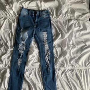 High rise fashion nova jeans